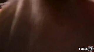 College girls strip down and suck some dick after party