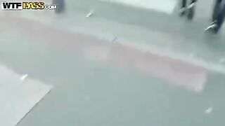 A tourist left his girl in the mountains and fucked a local