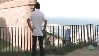 A group of young people fucked publicly on camera with no shame