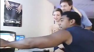 Babe was fucked by two guys who loved to listen