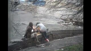 The young guy has been photographing sex with girls in public places