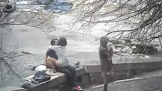 The young guy has been photographing sex with girls in public places