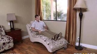 The husband planted the neighbor while his wife was sleeping, it was a bold move