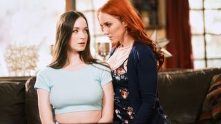 The baby asked her beautiful stepmother to teach her to finish