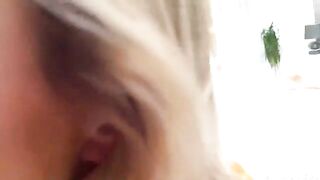 Lesbian anal gapping with a huge dildo in the solstice scene
