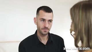I'm learning to dance from a hot and sexy teacher, it's great