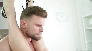 Hardcore anal sex makes mature MILF squirt