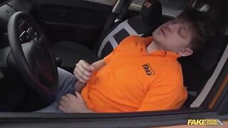 A wild chase ended up in a rough encounter in the car, just like in the movies