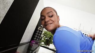 A guy is shadowing his boss and the office slut, who loves to masturbate
