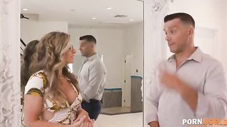 Cory Chase, the busty blonde MILF, gets her ass smashed by a real estate agent