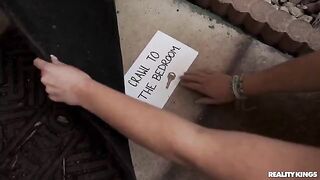 It's my turn to fuck the babysitter, a steamy bed scene