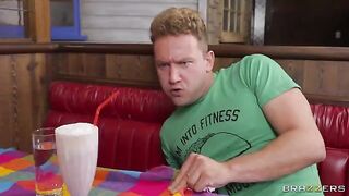 Anal sex in a greasy diner toilet is too wild