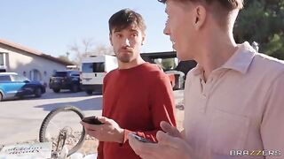 Day of Debauchery: Part 2 - glasses girl does blowjob on the street