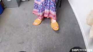 A person is caught in the act of theft for the second time