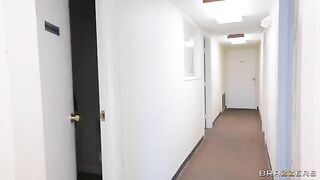 Hot nurse helps out with some intense assisted living action