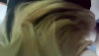 A Kazakh woman is having fun with her colleague in this hot video