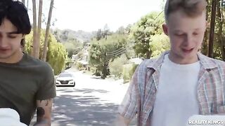 The Lil Humper Gang gets fucked by a hot MILF