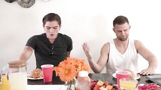 A summer barbecue with my swap family gets wild