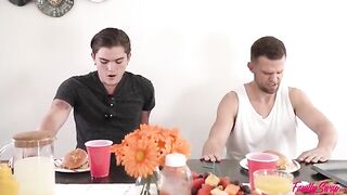 A summer barbecue with my swap family gets wild