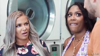 A nice visit to the laundry room, setting for steamy encounters