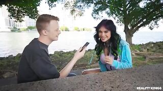 The persuasion to have sex was not needed, the girl was eager