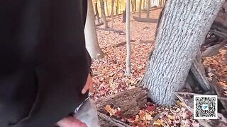 A married couple enjoys passionate walks and outdoor intimacy in HD