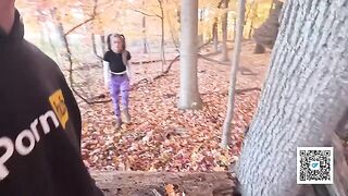 A married couple enjoys passionate walks and outdoor intimacy in HD