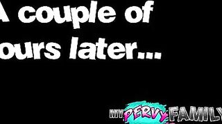 Guy caught jerking off to his hot stepsister, now what? - MyPervyFamily