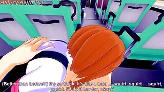 Deku fucks Ochaco Uraraka in an intense My Hero Academia hentai scene