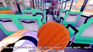 Deku fucks Ochaco Uraraka in an intense My Hero Academia hentai scene