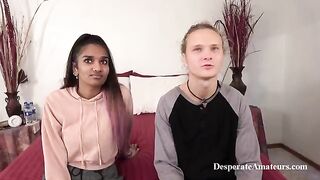 The hottest Kama Sutra casting with desperate amateurs who are willing to do everything for money