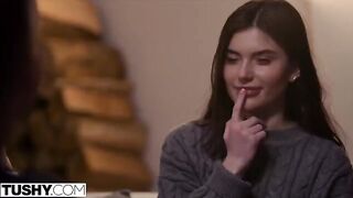BFFs Talia and Stefany share a hot anal threesome in this steamy TUSHY production