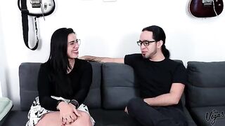 Kylei’s first porn video! Follow us on social media