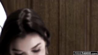 Anny Aurora bounced on cock of her step-uncle on his wedding anniversary in a taboo scene