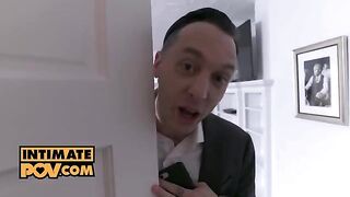 Wedding night surprise for the lucky guy with an incredible foursome