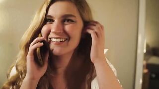 Your girlfriend is waiting for your dick over the phone