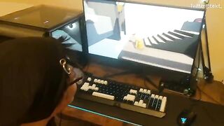 The guy challenged his girlfriend to a sex game, she won