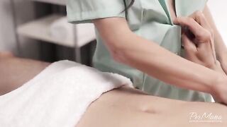 Oiled massage with happy end for every couple