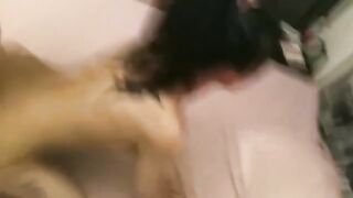 A handsome man fucked a beautiful Kazakh girl hard