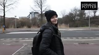 I picked up this cute chick on a walk and brought her home