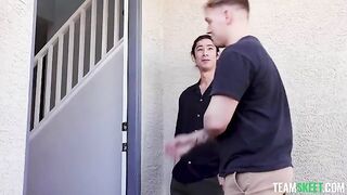A girl came with her girlfriend to fuck with a friend