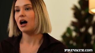 The girl is in a double pleasure mode and she just needs to be fucked