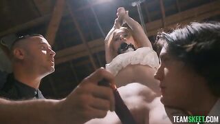 The girl seems to enjoy these events, especially in role-play scenes