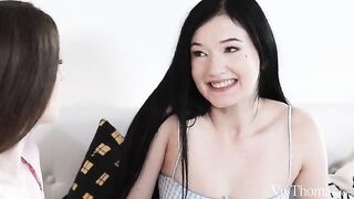 Cute babies have gentle anal sex with their young friends