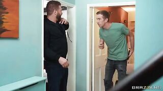 Double penetration is a guarantee for double orgasm. Two guys fucked one girl with intense passion