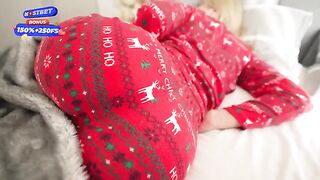 The stepmother received a gift from her stepson for Christmas