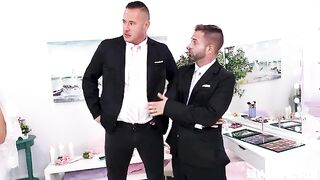 Special purpose Stepdaughters. The stepmother arranged a group sex for them