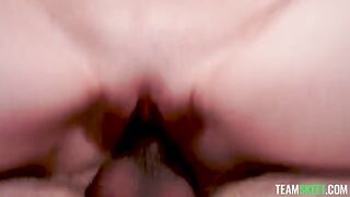 The couple has a little, but passionate sex