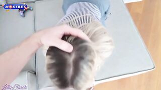 A girl is getting fucked hard in the car because it broke down