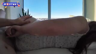 Cutie stepsister realized her fantasy in the most intimate way